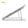 FS Aluminum Triangular Adjustable Solar PV Mounting For Flat Roof